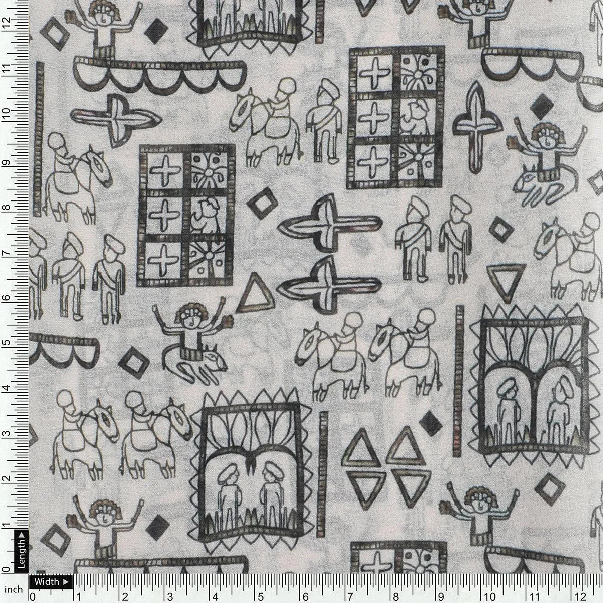 Beautiful Quirky Printed Fabric