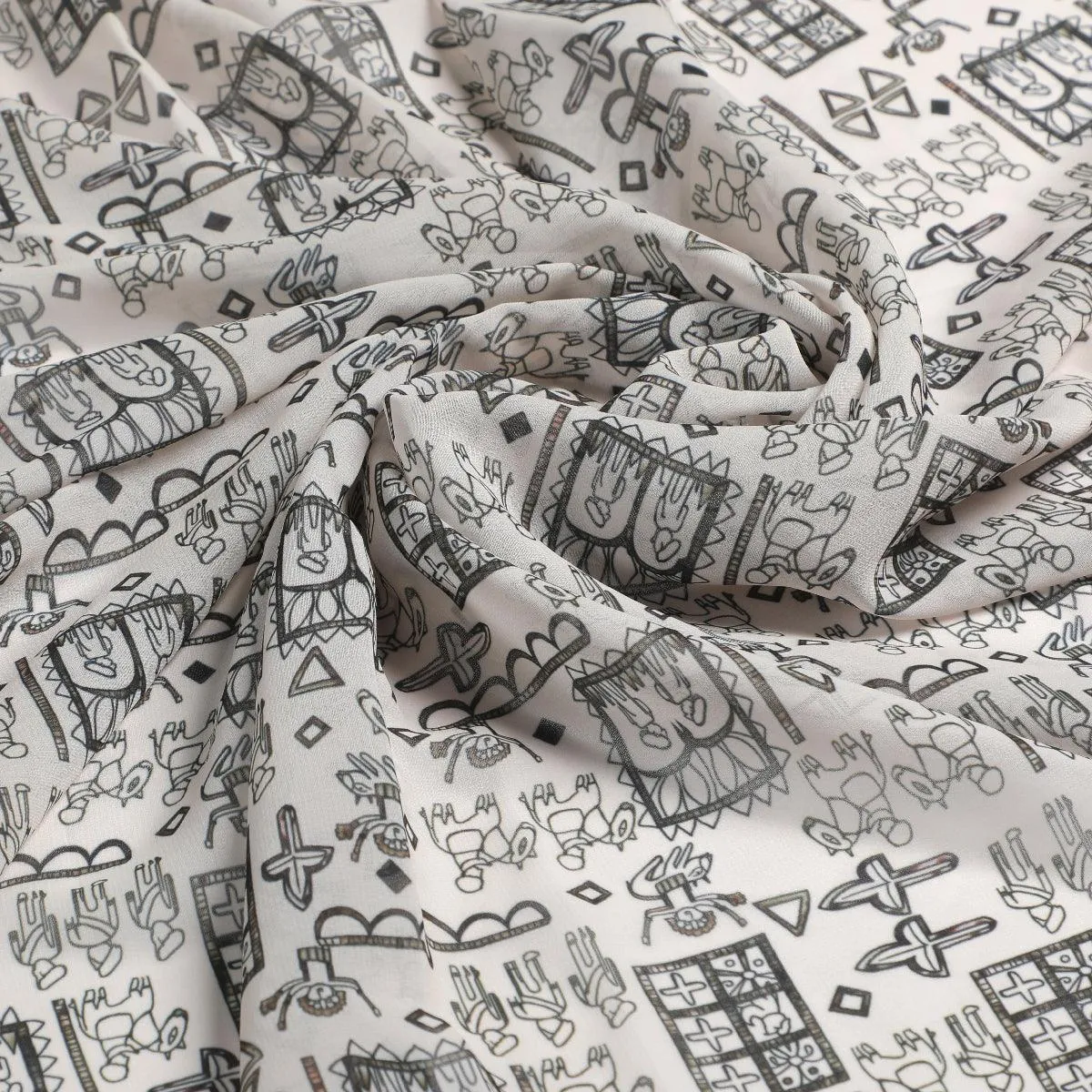 Beautiful Quirky Printed Fabric