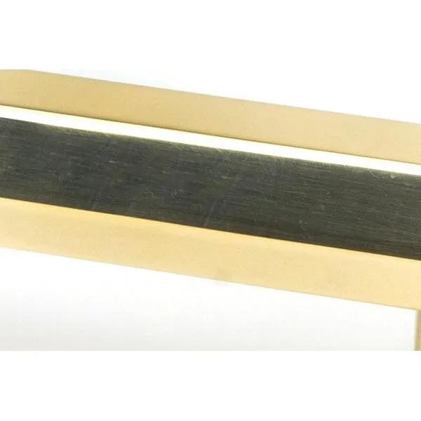 Polished Brass Kahlo Pull Handle - Medium | From The Anvil