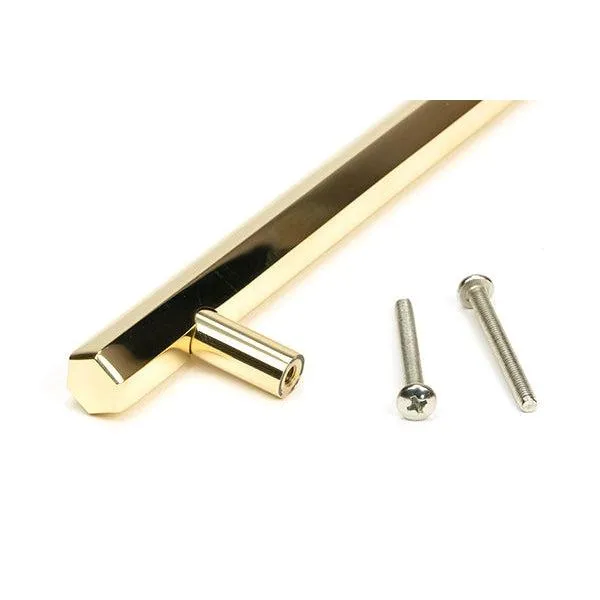 Polished Brass Kahlo Pull Handle - Medium | From The Anvil