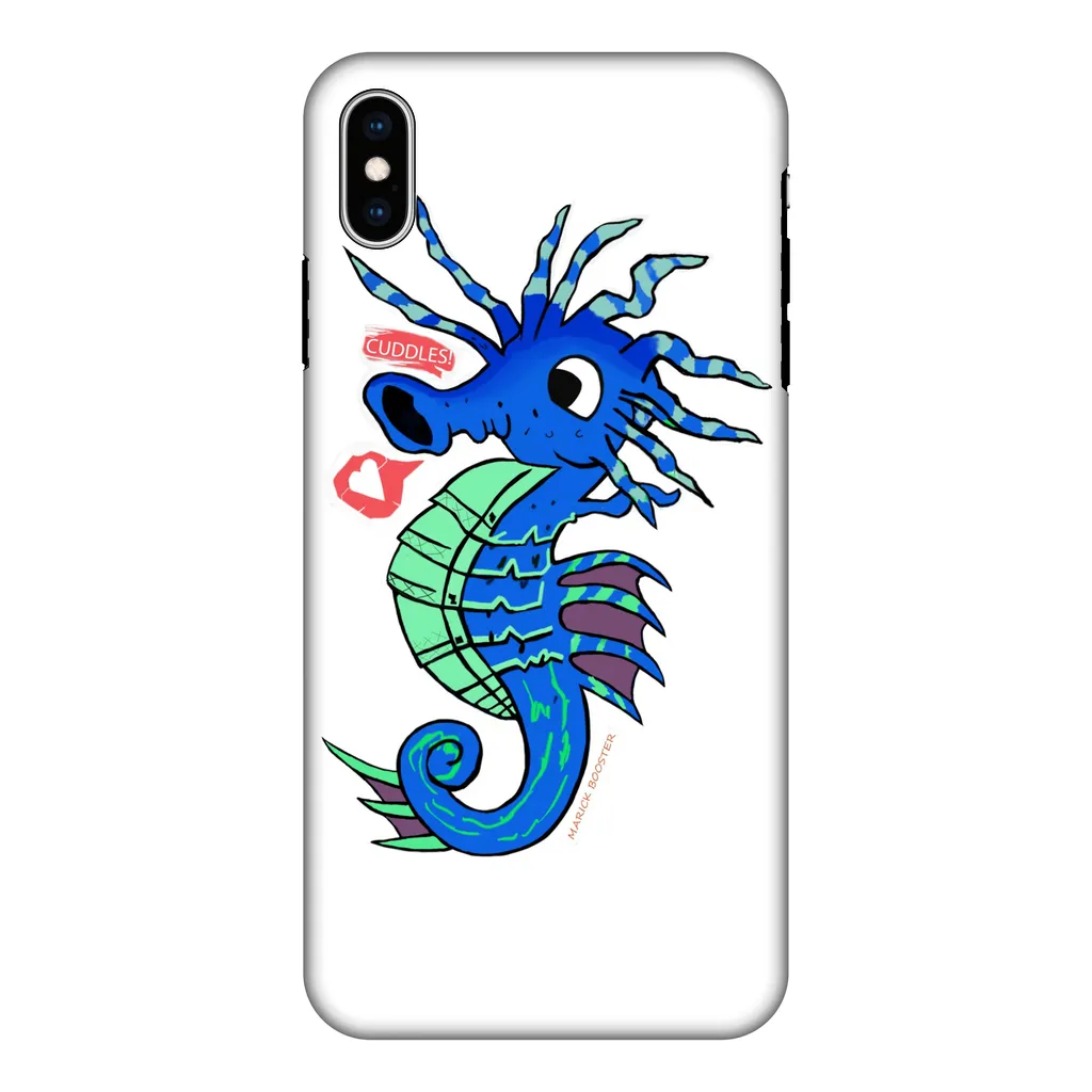 Scribblers the Seahorse Fully Printed Tough Phone Case