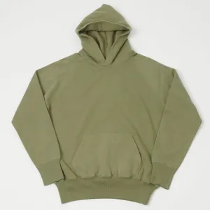 Warehouse & Co 462 Plain Hooded Sweatshirt - Green